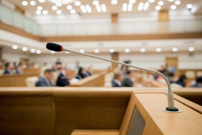 Picture of a Boardroom microphone